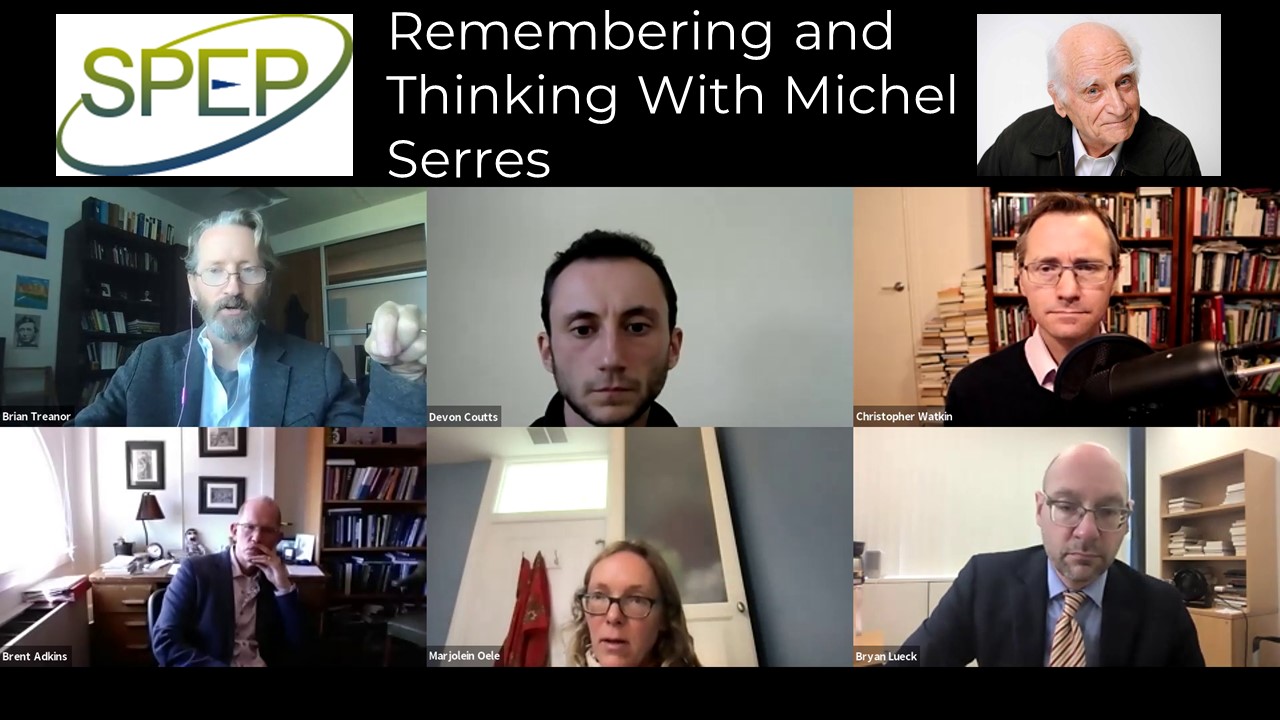 SPEP 2020 video and paper: Remembering and Thinking with Michel Serres